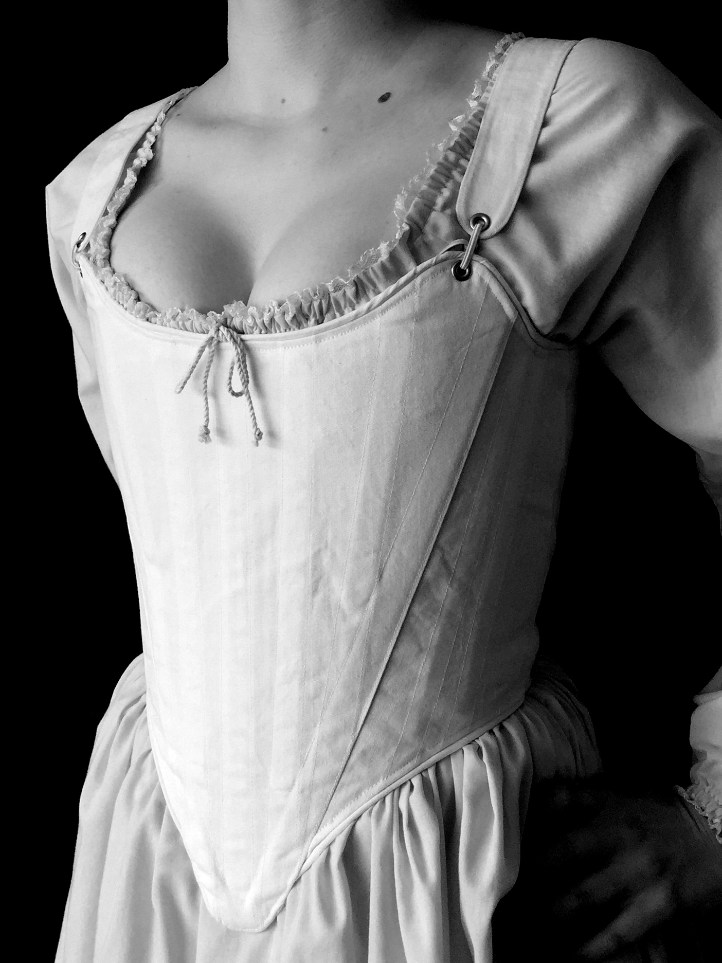 c. 1770 Judith Stays — Period Corsets